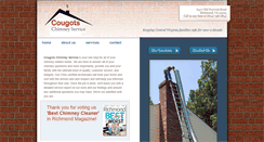 Desktop Screenshot of cougotschimneyservice.com
